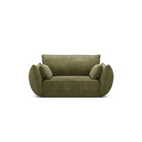 Kaelle Sessel mit Bezug in Chenille (OTH 38) in Grün, 128x110 cm – Bild 1