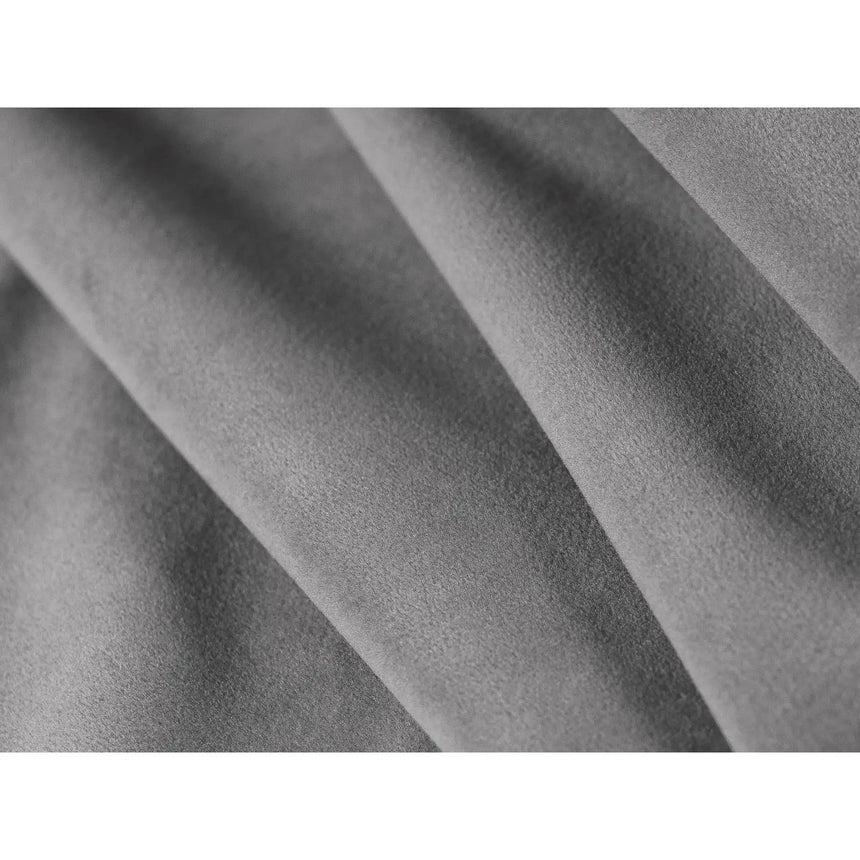 Kaelle Sessel mit Bezug in Samt (Blu10) in Grau, 128x110 cm – Bild 5