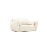 Kaelle Sessel mit Bezug in Samt oder Chenille, 128x110 cm – Bild 3