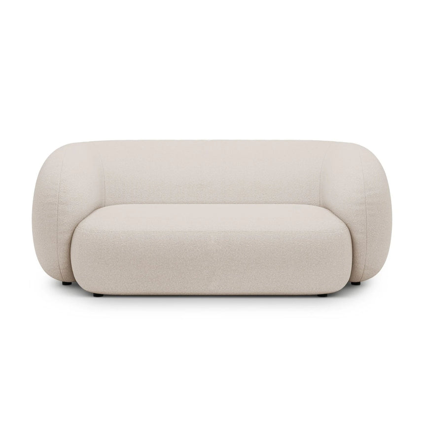 Kate 2-Sitzer Sofa aus Boucle (Baloo 2074) in Beige, 183x99 cm – Bild 1