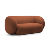 Kate 2-Sitzer Sofa aus Boucle (Baloo 2078) in Terrakotta, 183x99 cm – Bild 2