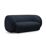 Kate 2-Sitzer Sofa aus Boucle (Baloo 2088) in Dunkelblau, 183x99 cm – Bild 2