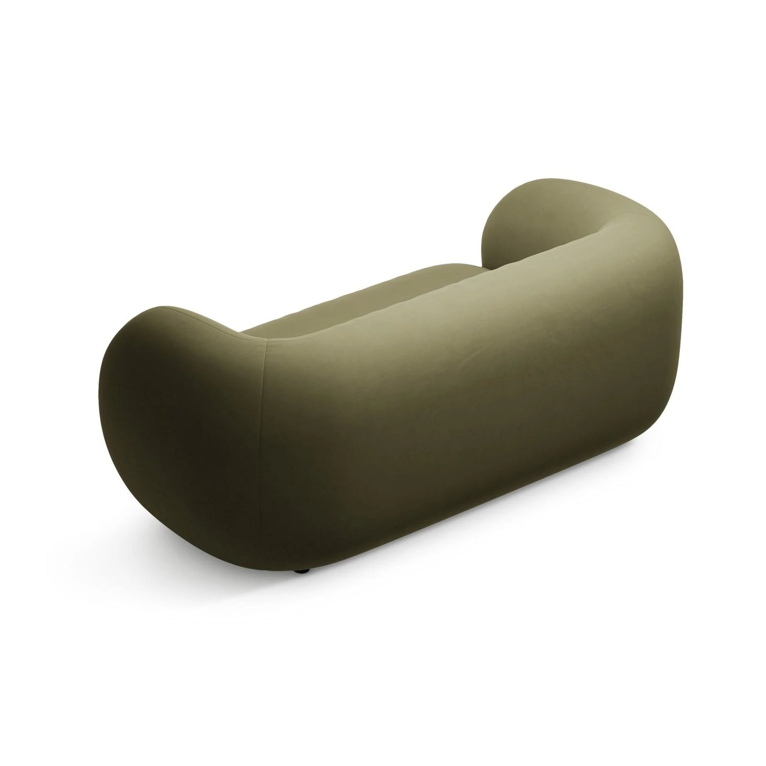 Kate 2-Sitzer Sofa aus Samt (Salvador 08) in Grün, 183x99 cm – Bild 3