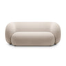 Kate 2-Sitzer Sofa aus Samt (Salvador 1) in Beige, 183x99 cm – Bild 1