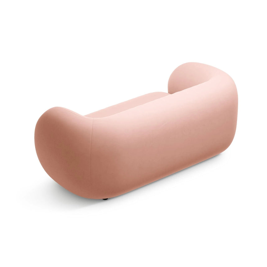 Kate 2-Sitzer Sofa aus Samt (Salvador 11) in Rosa, 183x99 cm – Bild 3