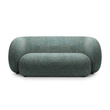 Kate 2-Sitzer Sofa aus Strukturierter Stoff (Puente 73) in Blaue melange, 183x99 cm – Bild 1