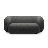 Kate 2-Sitzer Sofa aus Strukturierter Stoff (Puente 94) in Dunkelgrau melange, 183x99 cm – Bild 1
