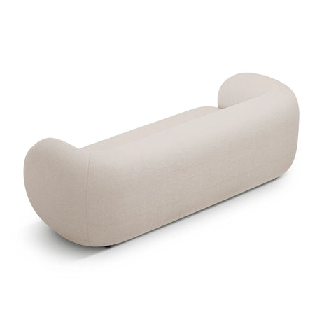 Kate 3-Sitzer Sofa mit Bezug aus Boucle (Baloo 2074) in Beige, 213x99 cm – Bild 3