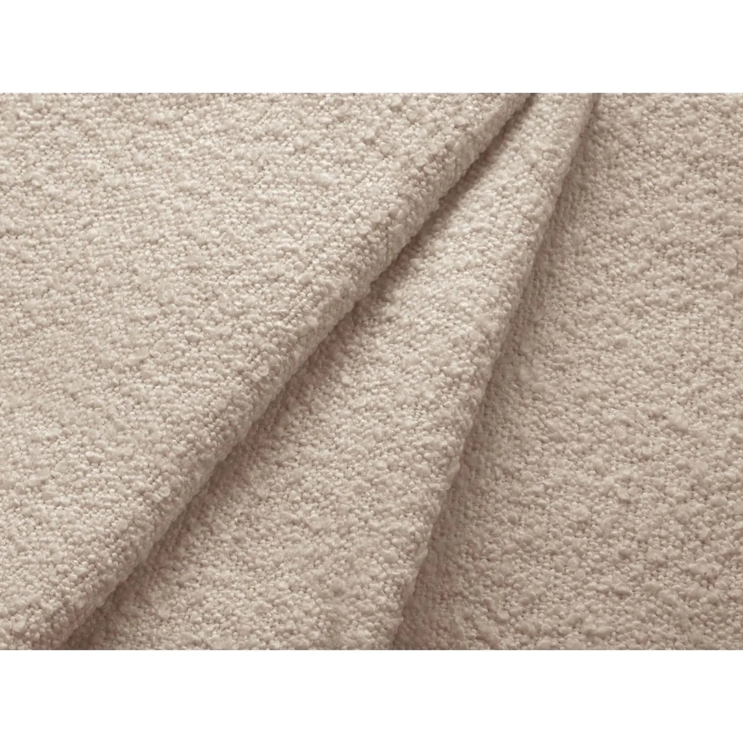 Kate 3-Sitzer Sofa mit Bezug aus Boucle (Baloo 2074) in Beige, 213x99 cm – Bild 4
