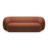 Kate 3-Sitzer Sofa mit Bezug aus Boucle (Baloo 2078) in Terrakotta, 213x99 cm – Bild 1