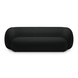 Kate 3-Sitzer Sofa mit Bezug aus Boucle (Baloo 2082) in Schwarz, 213x99 cm – Bild 1