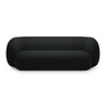 Kate 3-Sitzer Sofa mit Bezug aus Boucle (Baloo 2082) in Schwarz, 213x99 cm – Bild 1