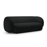 Kate 3-Sitzer Sofa mit Bezug aus Boucle (Baloo 2082) in Schwarz, 213x99 cm – Bild 2