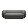 Kate 3-Sitzer Sofa mit Bezug aus Boucle (Baloo 2083) in Dunkelgrau, 213x99 cm – Bild 1