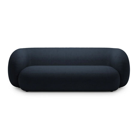 Kate 3-Sitzer Sofa mit Bezug aus Boucle (Baloo 2088) in Dunkelblau, 213x99 cm – Bild 1