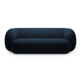 Kate 3-Sitzer Sofa mit Bezug aus Samt (Salvador 05) in Königsblau, 213x99 cm – Bild 1