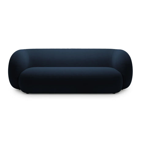 Kate 3-Sitzer Sofa mit Bezug aus Samt (Salvador 05) in Königsblau, 213x99 cm – Bild 1