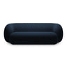 Kate 3-Sitzer Sofa mit Bezug aus Samt (Salvador 05) in Königsblau, 213x99 cm – Bild 1