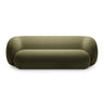 Kate 3-Sitzer Sofa mit Bezug aus Samt (Salvador 08) in Grün, 213x99 cm – Bild 1