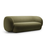 Kate 3-Sitzer Sofa mit Bezug aus Samt (Salvador 08) in Grün, 213x99 cm – Bild 2