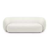 Kate 3-Sitzer Sofa mit Bezug aus Samt, Strukturstoff oder Boucle, 213x99 cm – Bild 1