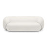 Kate 3-Sitzer Sofa mit Bezug aus Samt, Strukturstoff oder Boucle, 213x99 cm – Bild 1