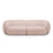 Kate 4-Sitzer Sofa mit Bezug aus Boucle (Baloo 2072) in Puderrosa, 243x99 cm – Bild 1