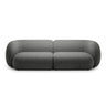 Kate 4-Sitzer Sofa mit Bezug aus Boucle (Baloo 2083) in Dunkelgrau, 243x99 cm – Bild 1