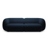 Kate 4-Sitzer Sofa mit Bezug aus Samt (Salvador 05) in Königsblau, 243x99 cm – Bild 1