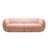 Kate 4-Sitzer Sofa mit Bezug aus Samt (Salvador 11) in Rosa, 243x99 cm – Bild 1