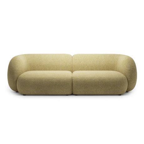 Kate 4-Sitzer Sofa mit Bezug aus Strukturierter Stoff (Puente 41) in Sonnenblume melange, 243x99 cm – Bild 1