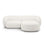 Kate Ecksofa Rechts mit Bezug aus Samt, Strukturstoff oder Boucle, 255x176 cm – Bild 1