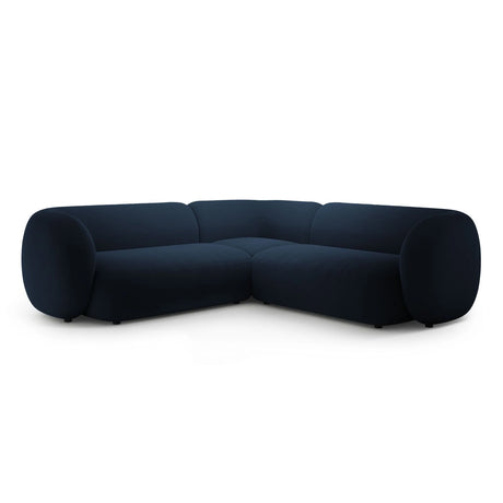 Kate Ecksofa symmetrisch aus Samt (Salvador 05) in Königsblau, 252x252 cm – Bild 1
