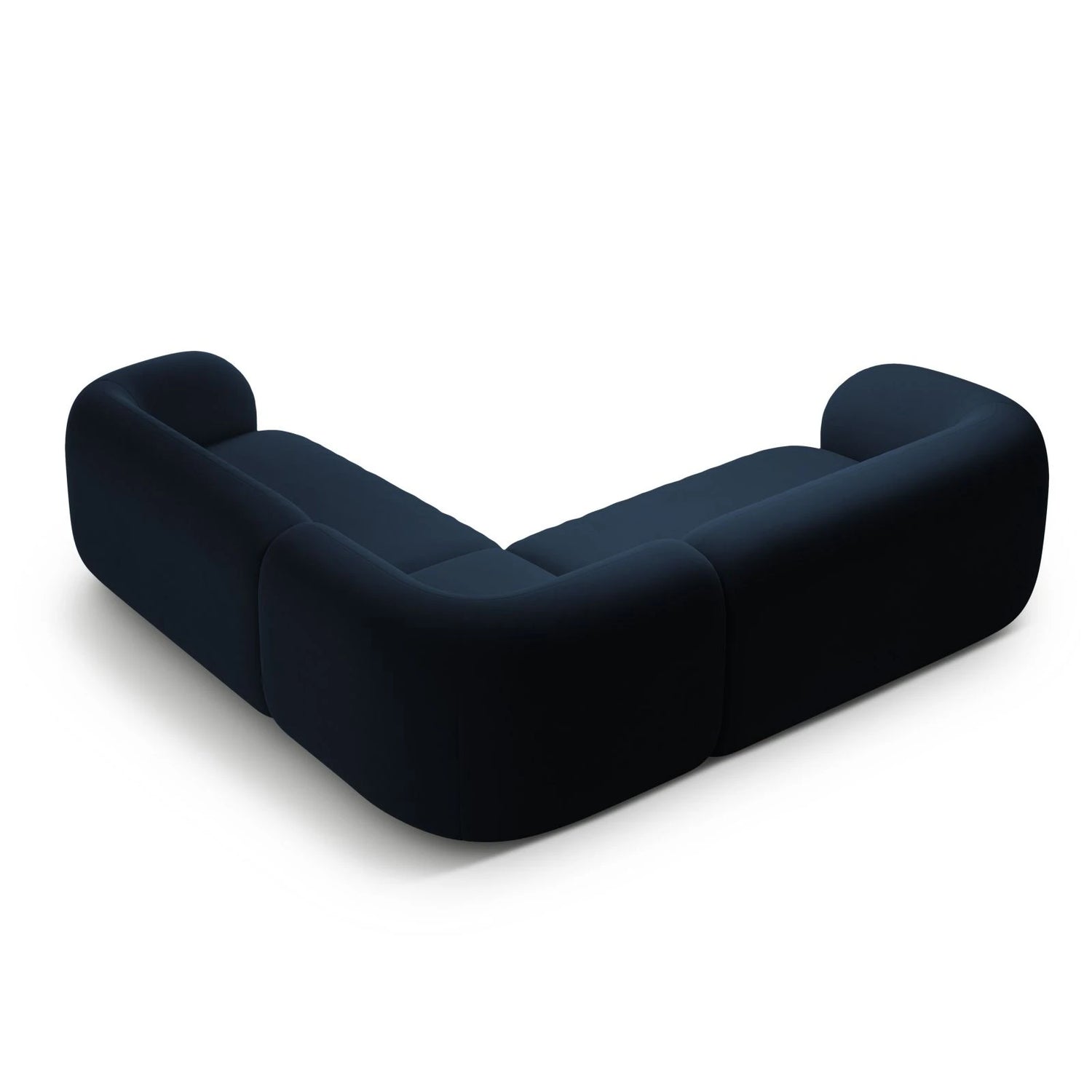 Kate Ecksofa symmetrisch aus Samt (Salvador 05) in Königsblau, 252x252 cm – Bild 3