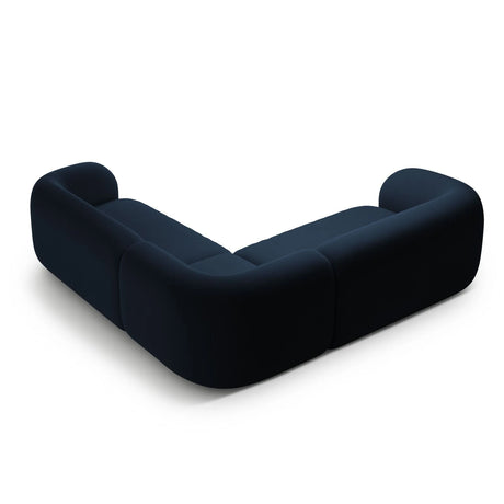 Kate Ecksofa symmetrisch aus Samt (Salvador 05) in Königsblau, 252x252 cm – Bild 3