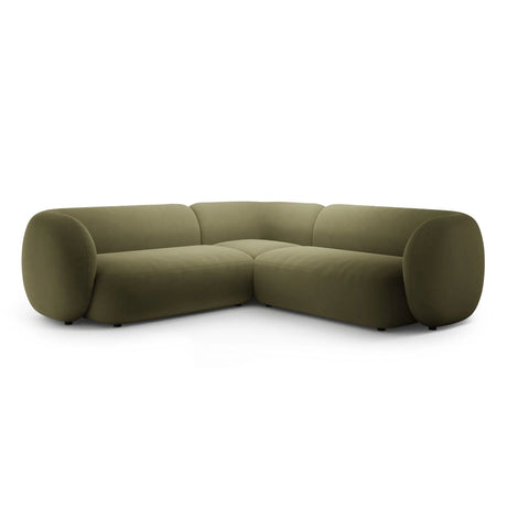 Kate Ecksofa symmetrisch aus Samt (Salvador 08) in Grün, 252x252 cm – Bild 1