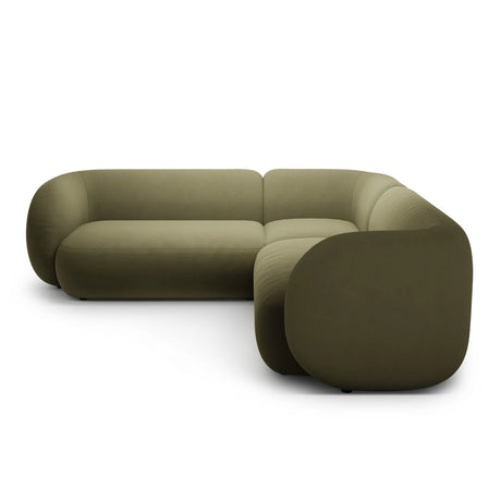 Kate Ecksofa symmetrisch aus Samt (Salvador 08) in Grün, 252x252 cm – Bild 2