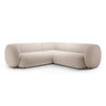 Kate Ecksofa symmetrisch aus Samt (Salvador 1) in Beige, 252x252 cm – Bild 1