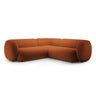 Kate Ecksofa symmetrisch aus Samt (Salvador 14) in Terrakotta, 252x252 cm – Bild 1