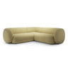 Kate Ecksofa symmetrisch aus Strukturierter Stoff (Puente 41) in Sonnenblume melange, 252x252 cm – Bild 1