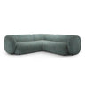 Kate Ecksofa symmetrisch aus Strukturierter Stoff (Puente 73) in Blaue melange, 252x252 cm – Bild 1