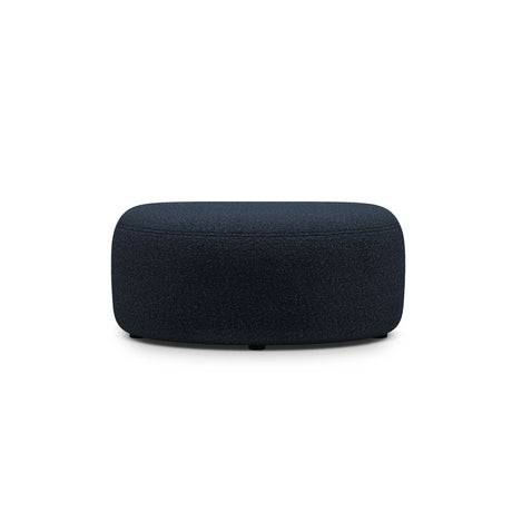 Kate Pouf mit Bezug aus Boucle (Baloo 2088) in Dunkelblau, 99x60 cm – Bild 2
