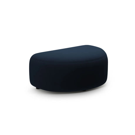 Kate Pouf mit Bezug aus Samt (Salvador 05) in Königsblau, 99x60 cm – Bild 1