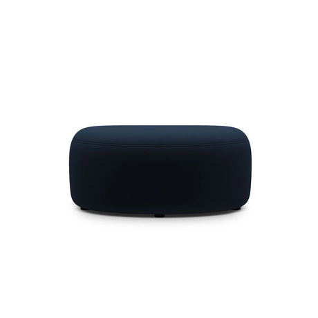 Kate Pouf mit Bezug aus Samt (Salvador 05) in Königsblau, 99x60 cm – Bild 2