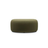 Kate Pouf mit Bezug aus Samt (Salvador 08) in Grün, 99x60 cm – Bild 2