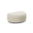 Kate Pouf mit Bezug aus Strukturierter Stoff (Puente 03) in Hellbeige melange, 99x60 cm – Bild 1