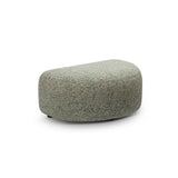 Kate Pouf mit Bezug aus Strukturierter Stoff (Puente 33) in Moss Green Melange, 99x60 cm – Bild 1