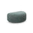 Kate Pouf mit Bezug aus Strukturierter Stoff (Puente 73) in Blaue melange, 99x60 cm – Bild 1
