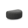 Kate Pouf mit Bezug aus Strukturierter Stoff (Puente 94) in Dunkelgrau melange, 99x60 cm – Bild 1