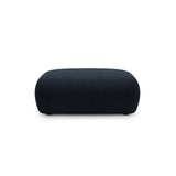Kate Pouf rechteckig, mit Bezug aus Boucle (Baloo 2088) in Dunkelblau, 99x60 cm – Bild 1